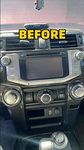Toyota 4Runner 9 Inch Head Unit Upgrade | CarPlay | Before & After