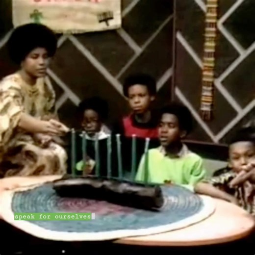 In this clip from Say Brother’s Kwanzaa Special, Brother Imara explains one of the seven principles celebrated during Kwanzaa, Kujichagulia (meaning self-determination), observed on the second day of Kwanzaa. Today, being the first day of Kwanzaa, is a day celebrating Umoja, meaning “Unity” in Swahili. The following principles are Ujima (collective work and responsibility), Ujamaa (cooperative economics), Nia (purpose), Kuumba (creativity), and Imani (faith). You can find more Kwanzaa-related cl
