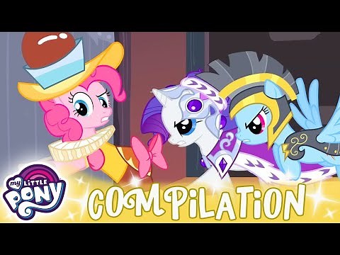 My Little Pony en français 🦄 1 heure COMPILATION | La magie de l'amitié | S2 E13-15 | MLP