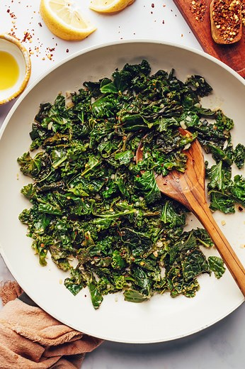 Garlicky Sautéed Greens