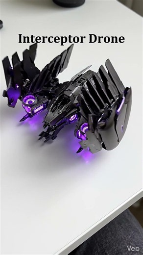 Mechanical genius turns into a pure Interceptor Drone #satisfying #engineering