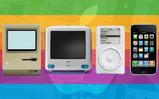 苹果产品的进化史 1976-2020