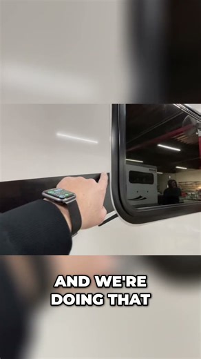 RV Body Reseal: Clean Lines, Expert Service #shorts