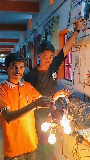 DC generator electrician practical classes