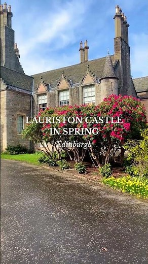 Lauriston Castle in Spring - Edinburgh