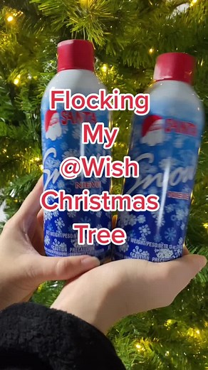 Flocking My Wish XMas Tree 🌲 - DIY Flocking Powder Tutorial
