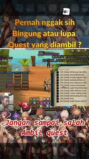Lupa questnya = Beban raid | Ragnarok Online 2 ( RO2 )