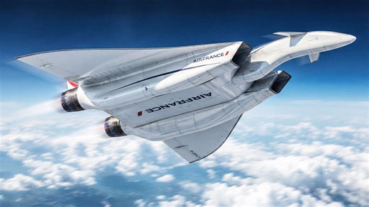 The Mach 6 Airbus airliner - Paris to New York in 2 hours