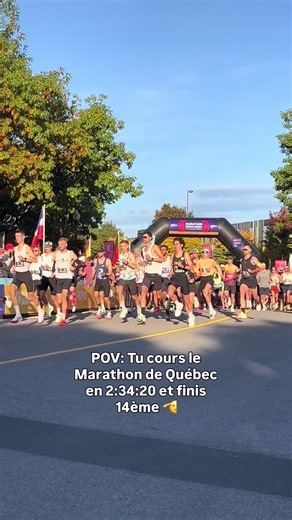 Marathon Beneva de Québec 2026 : 2:34:20 et 14ème Overall !