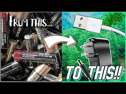 Ditch your AA/AAA batteries for GOOD!! A DIY Tutorial!!
