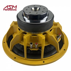 [Hot Item] 3000W Subwoofer 12inch 15inch High Power Long Stroke Car Subwoofer