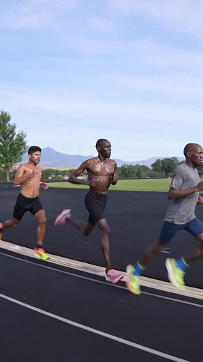 Nate Castner | Mountain Techne on Instagram: "He’s baaaaack! And in marathon shape 💪 New YouTube drops tonight! @paul_chelimo"