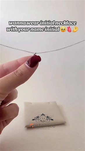 1.5K views · 17 reactions | Initial alphabet necklace Customtize yours Order now For details contact us on watsapp or dm us #personalizedjewelry #customizenamenecklace #trendingreels #customjewelry #giftideas #explore #giftforher #necklaceoftheday | customize.namenecklace.pk | Facebook