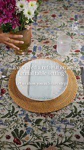 13K views · 14 reactions | Style a spring table that's set to impress  Shop this timeless place setting and more: https://bit.ly/4ikh53M #BirchLane #CelebrateSpring #DiningInspo | Birch Lane | Facebook