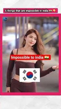 Things That Are Impossible In India 🇮🇳 👆 | #factsinhindi #bts #jungkook #kpopfactmedia #kpop