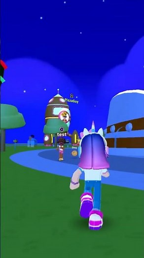 MEETING PIZZA GUY 😍🍕 || #pkxd #shorts