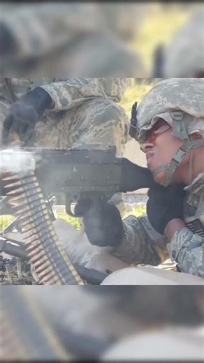 US Army Machine Gun Training Goes HARD 💥 Suppressive Fire in Action