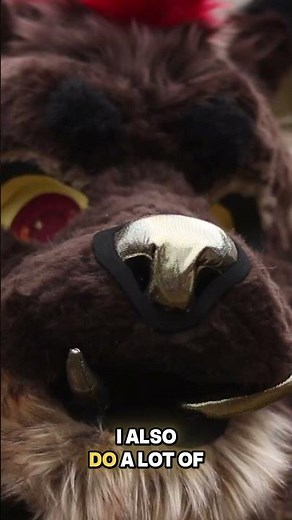 Furry Art Showcase 🦊 #shorts #furry #furries #furrie #furr #documentary #irish #irishfilm #fursuit