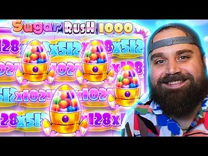 Hunting 7 SCATTER BONUS On Sugar Rush 1000 Again!