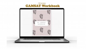 GAMSAT Workbook & Study Habit Tracker (DIGITAL) - Etsy Canada