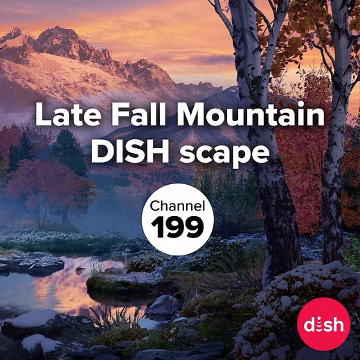 Visit the Late Fall Mountain DISH Scape on Ch. 199 where wildlife awaits winter near a wooded creek. 🏔🍂 Join the group to talk about your favorite woodland creature: http://spr.ly/6187Mvcj9 | DISH