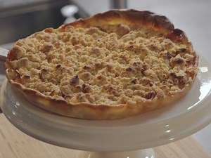Appeltaart met crumblelaag