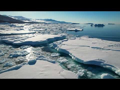Winter's Frozen Wonder: Japan's Okhotsk Drift Ice