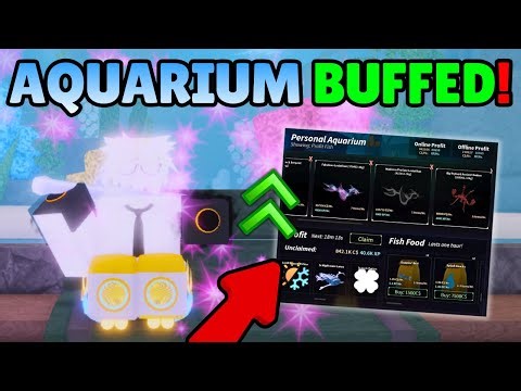 NEW AQUARIUM REWARDS ARE BROKEN IN FISCH!