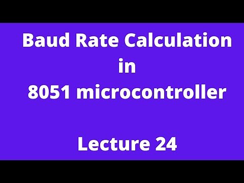 Baud Rate calculation in 8051 microcontroller