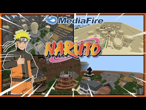 MAP NARUTO PALING LENGKAP DAN KEREN DI MINECRAFT MCPE