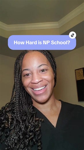 If you’re considering becoming a nurse practitioner, you’ve probably asked yourself a very honest question: Is NP school hard? Can I do it? Let’s talk about it. #nursepractitioner #nursepractitionerlife #nursepractitioners #nursepractitionerstudent #ancc #ancc
