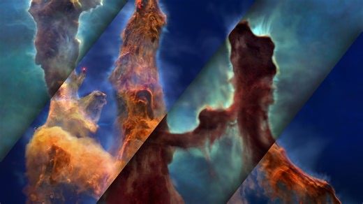 NASA Released A 3D Video Of 'The Pillars Of Creation' That Is Legitimately Stunning