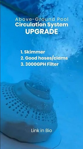 Green Pool? Upgrade Above Ground Pool Sand Filter Pump For Better Water Circulation