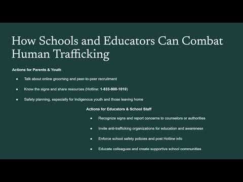 Action Research Assignment 2C - Human Trafficking
