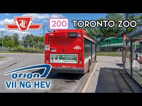 TTC Orion VII NG HEV 1559 Hybrid Bus Ride