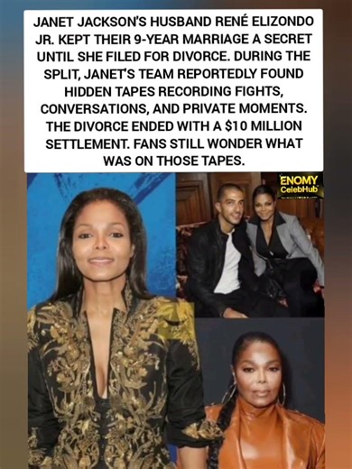 Janet Jackson's Secret Marriage Exposed: Hidden Tapes & $10 Million Divorce Settlement 😱🎤