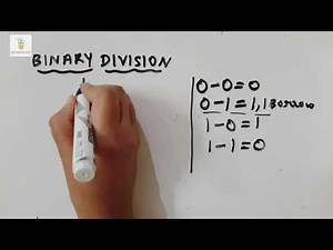 Binary division || cbse computer science || number system || cyber beans || class 7