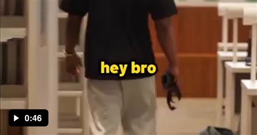 Playing a game of chance in the library. - Video