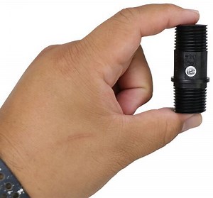 B&B RV In-Line Check Valve - Black B and B Molders RV Fresh Water BM38GR