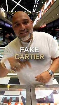 Fake Iced Out Cartier