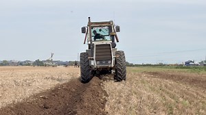 Massey Ferguson 1250 at work for EDF Energy
