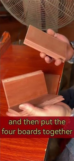 Making wooden square tubes. #wood #classicwood #diyfurniture