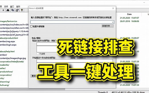 【SEO工具】网站死链接检测方法，一键提取处理网站死链接