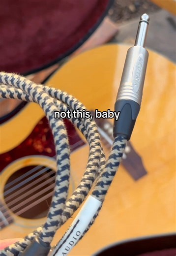 Handcrafted Sundial Audio Cables for Guitarists