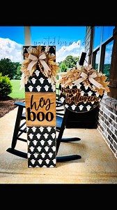 Spooky signs 👻👻👻 Edited to add limited preorder link 👉🏻 https://www.paintedbymandy.com/shop/p/preorder-hey-boo-set-limited-preorder | Painted by Mandy