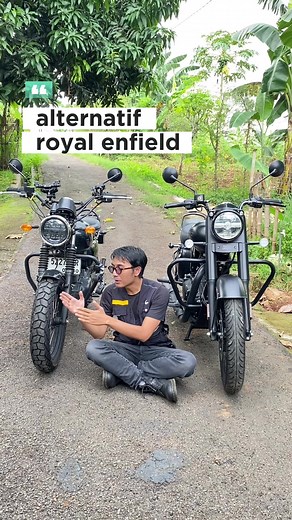 Motor Klasik Kawasaki W175 dan Royal Enfield Classic 350