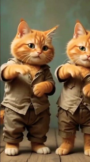 BRO—WHY ARE THEY DANCING BETTER THAN HUMANS?! 😂🔥#shorts#ytshorts #viralshorts#funnyshorts #catshort