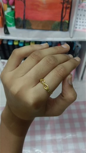 diy beautiful infinity ring 💍