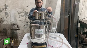 The Domestic Arq Extraction Plant is designed for the efficient and hygienic extraction of rose water and other aromatic waters from fresh flowers. This state-of-the-art facility combines traditional extraction methods with modern technology to ensure the highest quality of essential waters. Key Features: Traditional & Modern Techniques: The plant integrates age-old distillation techniques with contemporary equipment to preserve the natural essence and therapeutic properties of the roses. High-Q