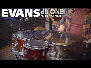 Testing Evans dB One Low Volume Drumheads + Cymbals